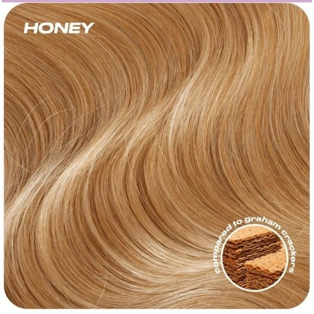 Insert Name Here INH COURTNEY Half Up Half Down HONEY Hair Extension 16” SEALED
